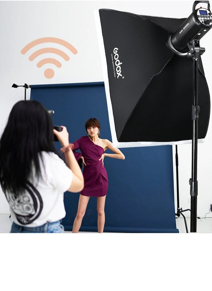 Upgraded Studio Flash Light 400Ws Power 5600±200K Strobe Light Built-in 2.4G Wireless X System with LED Modeling Lamp Bowens Mount Photography Flashes for Wedding Portrait Fashion Adve