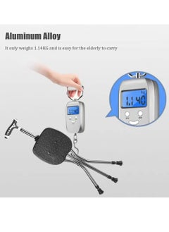 Cool Baby COOLBABY Folding Cane with Seat Height Adjustable with Magnetic Stone Massage Cane Stool Portable Folding Cane Chair Aviation Aluminum Alloy Material  - Image 5