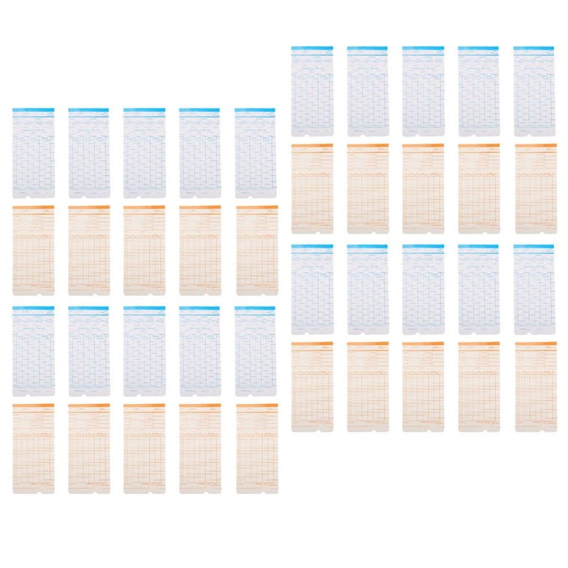 190 Sheets Double Sided Time Cards For Weekly Employee Attendance Recording Compatible With Office Time Clocks - Image 2