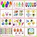XIMISHOP 60PACK Pre Filled Easter Eggs with Party Favors Assortment BulkEaster Party Favors Surprise Eggs for Easter Eggs Hunt Easter Basket Stuffers Fillers Classroom Prize Supplies - Image 4