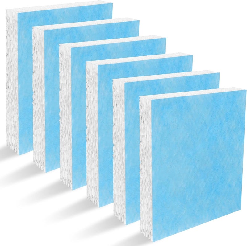 Lemige 6 Pack HFT600 Humidifier Filters T Compatible with Honeywell Humidifier HEV615 and HEV620, Compare to Part HFT600T HFT600PDQ, Upgraded HFT600PF1 Replacement Wicking Filter T - Image 1