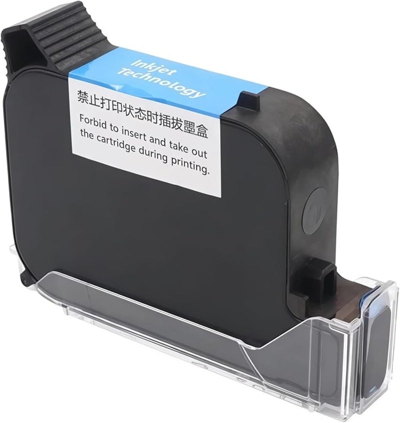 Black Ink Cartridge 42ML Quick Drying Universal for Handheld Inkjet Printer 12 7mm Print Height - Image 5