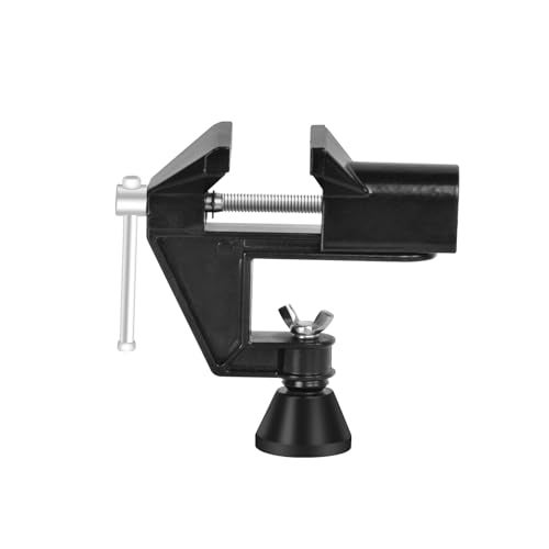 NOEVSBIG Helping Hands Magnetic Soldering Vise Circuit Board Holder 21inch Jaw Opening Workbench Vise MultiPurpose Vice 360 Swivel Base Home Vise for SolderingHome Workshop Welding DIY - Image 1
