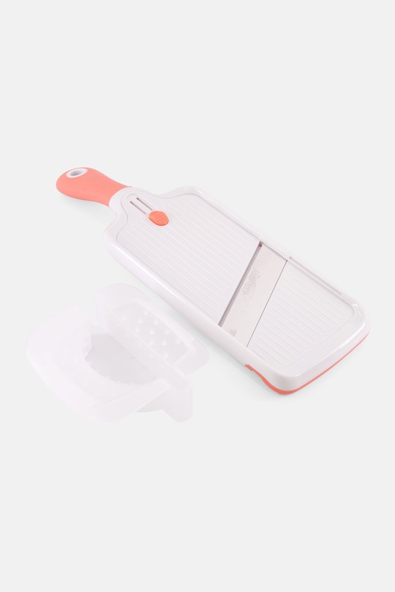 Social Chef Cooking Gadget Adjustable Mandolin, White  - Image 2