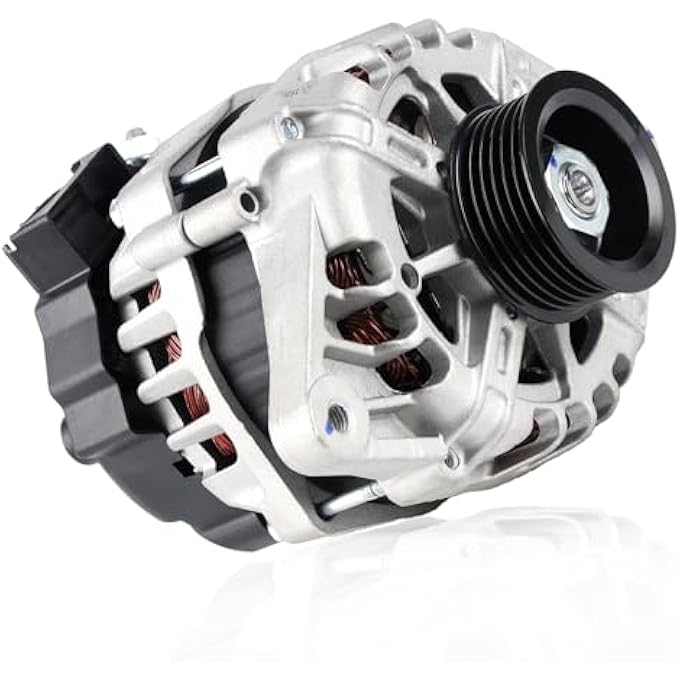 Farrme 13209 Alternators Fit for Hyundai Accent Alternator 2012-2017, for Veloster 2012-2017, for Kia Rio Alternator 2012-2013 L4 1.6L Automotive Replacement Alternators 37300-2B510 373002B500 90 Amp - Image 1