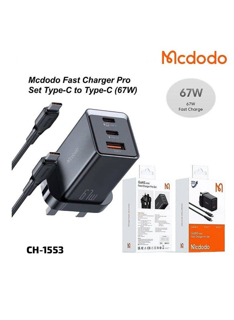 MCDODO CH1553 GaN 5  Mini Fast Charger - Image 3