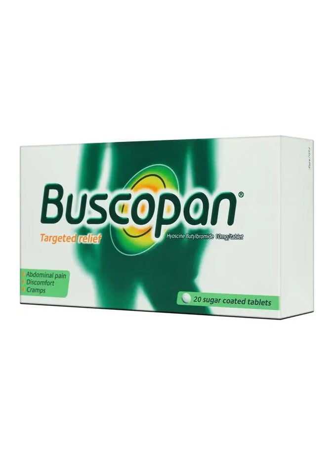 BUSCOPAN BUSCOPAN 10 MG 20 TABLETS  - Image 1