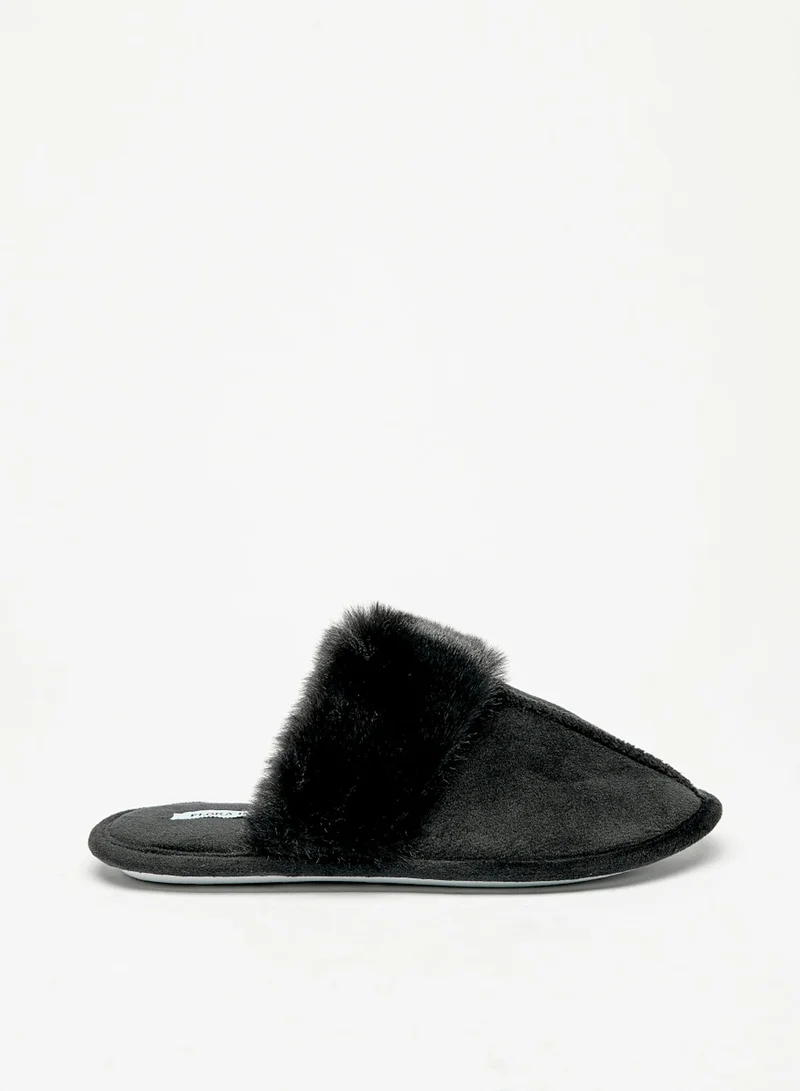 فلورا بيلا من شو إكسبرس Womens Textured Slip On Bedroom Slippers By Shoexpress