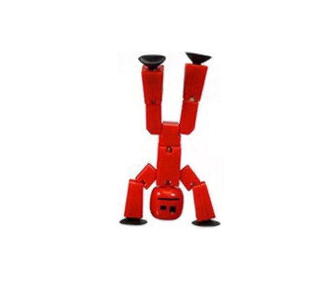 Sticky man ninja, red color sticky man that sticks to the wall, play sticky on the wall, sticks to glass. Sticky man toy, ninja stick man toy, rubber toy, fun kids toys, boys toy, wall toy, wall climbing toy, flexible rubber toy, skill development toy, man toy, ninja toy, kids toys, stretchy sticky man, adhesive sticky man, flexible bendable man. Home toys for children, toys for boys and girls, kids toy, kids toys, children’s toy, group games, educational kids toys, toys, boys toys, toys for 1-year-old children, toys for 6-year-old children, toys. - Image 1