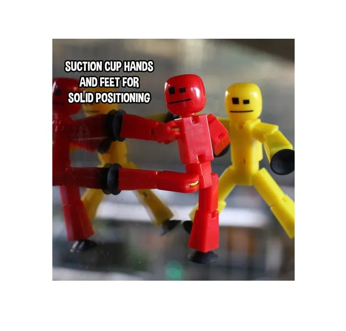Sticky man ninja, red color sticky man that sticks to the wall, play sticky on the wall, sticks to glass. Sticky man toy, ninja stick man toy, rubber toy, fun kids toys, boys toy, wall toy, wall climbing toy, flexible rubber toy, skill development toy, man toy, ninja toy, kids toys, stretchy sticky man, adhesive sticky man, flexible bendable man. Home toys for children, toys for boys and girls, kids toy, kids toys, children’s toy, group games, educational kids toys, toys, boys toys, toys for 1-year-old children, toys for 6-year-old children, toys. - Image 4