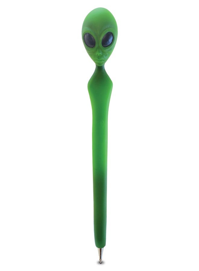 Puzzled Planet Pens Alien Novelty Pen - Fun & Unique Kids & Adults Office Supplies Ballpoint Pen, Colorful Science Fiction Writing Pen Instrument for School and Office - Image 1