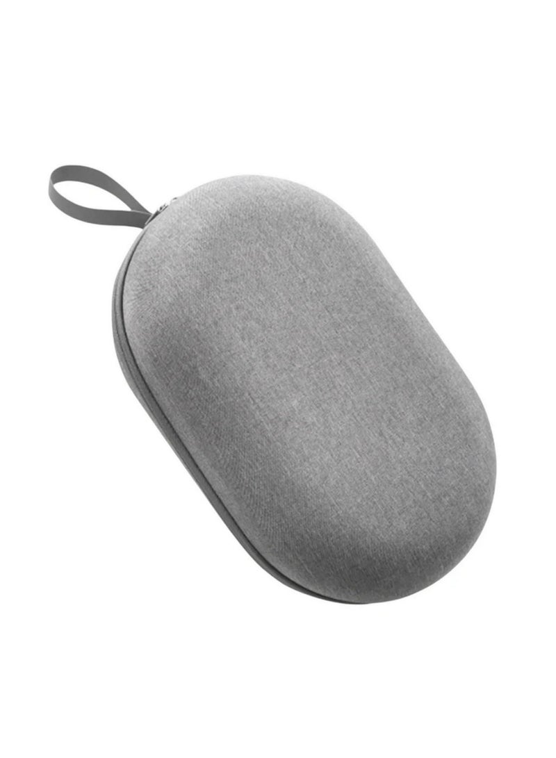 حقيبة تخزين نظارات محمولة بسحاب من الإيفا، مع مقبض خوذة، حقيبة سفر متوافقة مع ميتا أوكيولوس 3 كويست 3 VR (قطعة واحدة). - Image 2