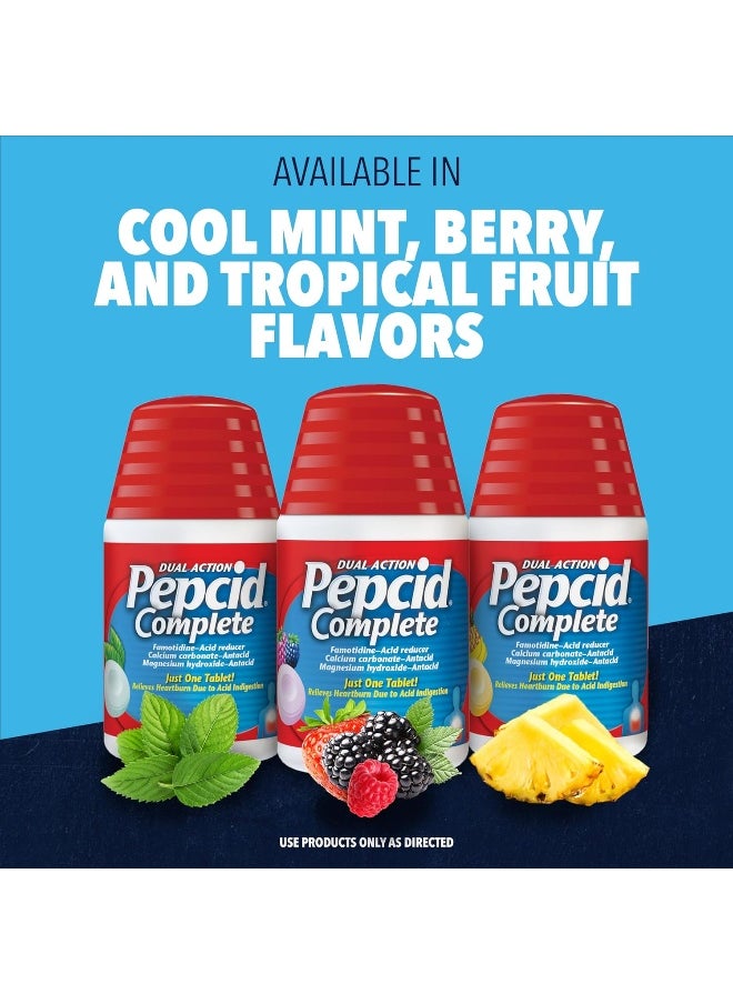 Complete Acid Reducer, Antacid Chewable Tablets, Heartburn Relief, Berry, 50 Count - pzsku/ZF98A282B0CB00B032A59Z/45/_/1739428664/dd385a0c-a4a4-4da6-8672-4595e157fe91