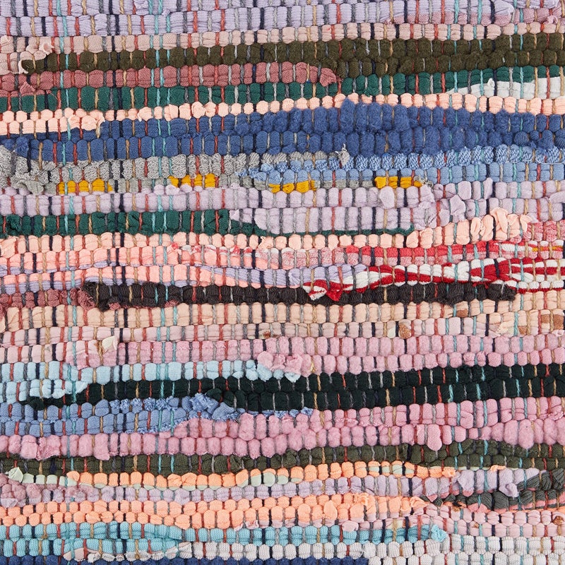 DII Handmade Chindi Tabletop, Reversible and Machine Washable, Table Runner, 14x72, Multicolor - Image 3