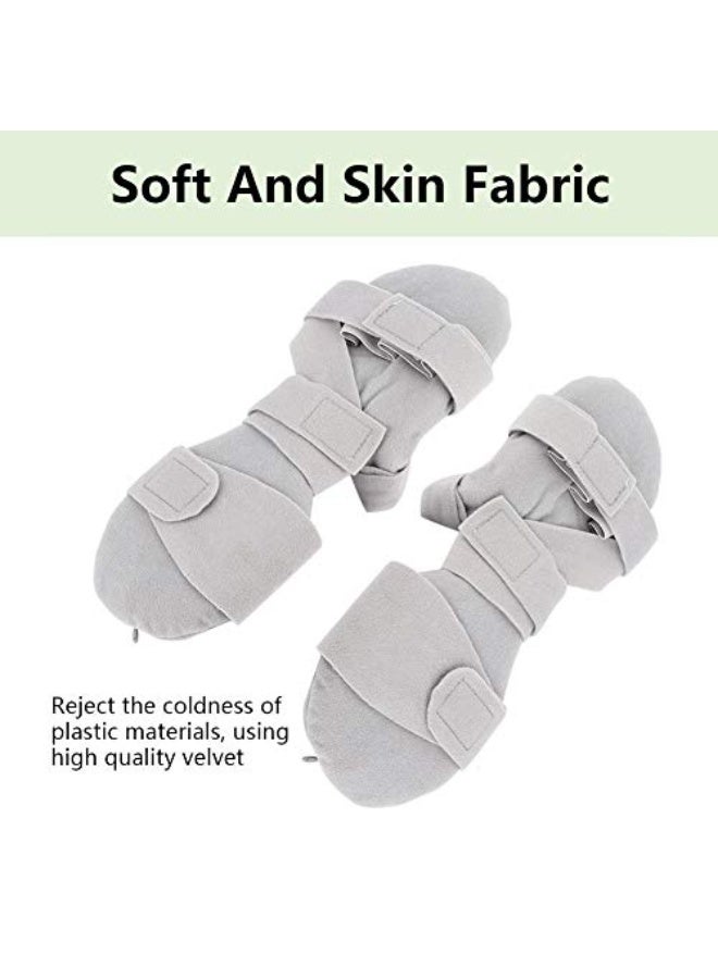 YelaJoy Resting Hand Splint, Thumb Stabilizer Wrap, Night Immobilizer Wrist Finger Brace for Hand Fractures, Wrist Sprains, Carpal Tunnel Pain - Functional Support for Sprains Fractures（Right） - Image 4
