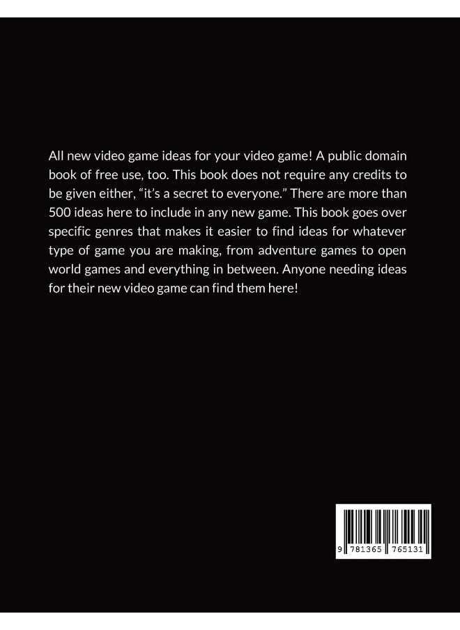 All New Video Game Ideas  - Image 2