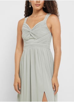 Little Mistress Waterlily Lace Strap Maxi Dress  - Image 3