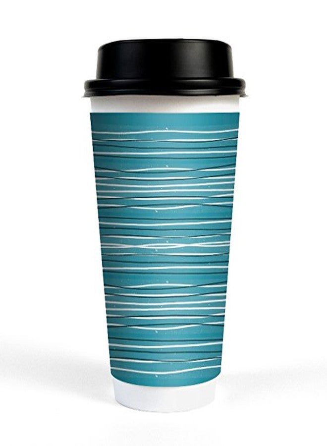 Chinet Comfort Cup 16-Ounce Cups, 50-Count Cups & Lids (Assorted Colors) - Image 2