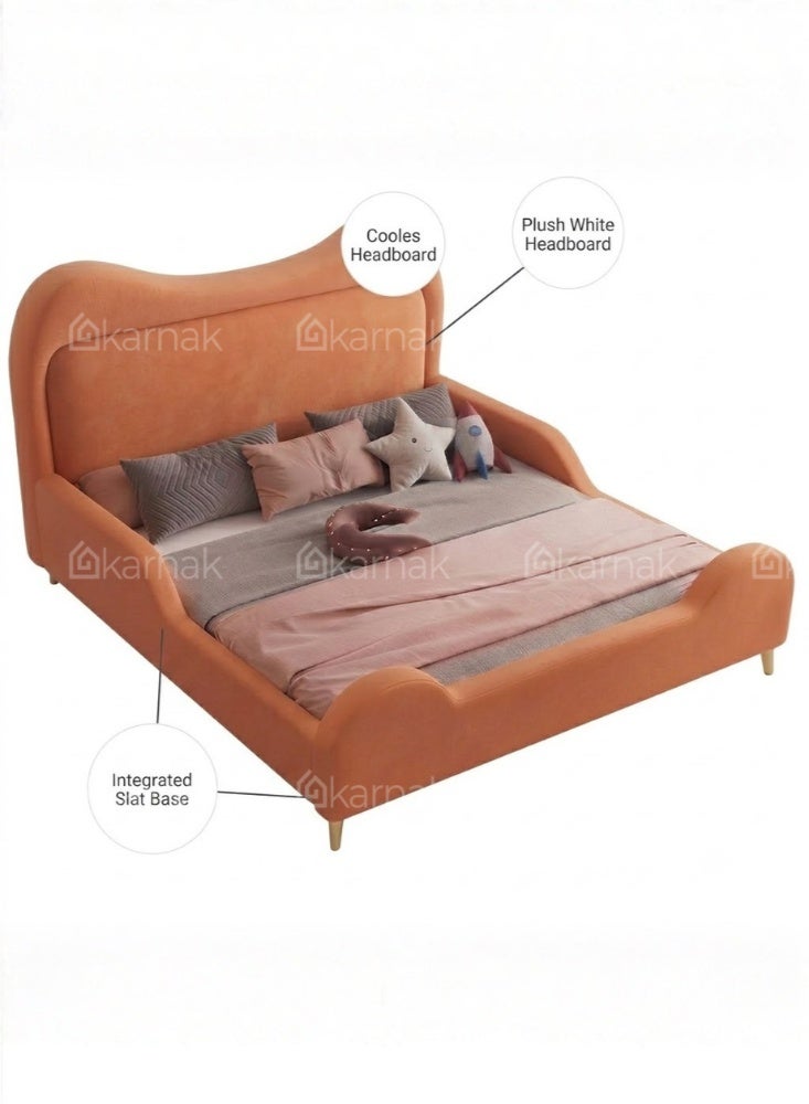 KARNAK Sunberry Bed – Orange - Image 4
