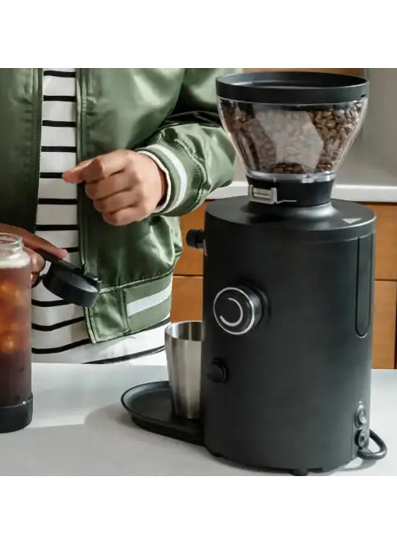 Mahlkonig - X54 Allrounder Home Electric Coffee Grinder, Easily Swappable Fronts for Espresso to Cold Brew, 54mm Flat Steel Burr With 1-2.8g of Coffee Grinding Capacity/sec, Multifunctional LED Display, App Connectivity through Wifi, 220-240 V, 50/60 Hz, 250g Bean Hopper - Black - Image 1