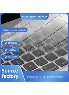 For Apple MacBook Notebook TPU Keyboard Protection Film PRO14 A2442 2941 Source Manufacturer-Color:OS Shortcut Key (TPU)-Dimensions:G6 A1243