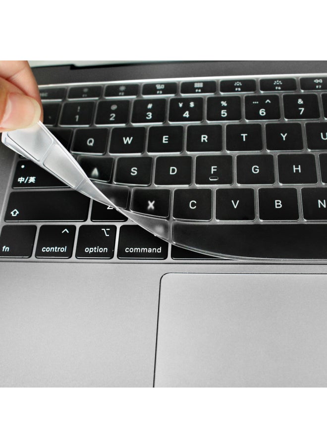 Generic - For Apple MacBook Notebook TPU Keyboard Protection Film PRO14 A2442 2941 Source Manufacturer-Color:OS Shortcut Key (TPU)-Dimensions:G6 A1243 - Image 1
