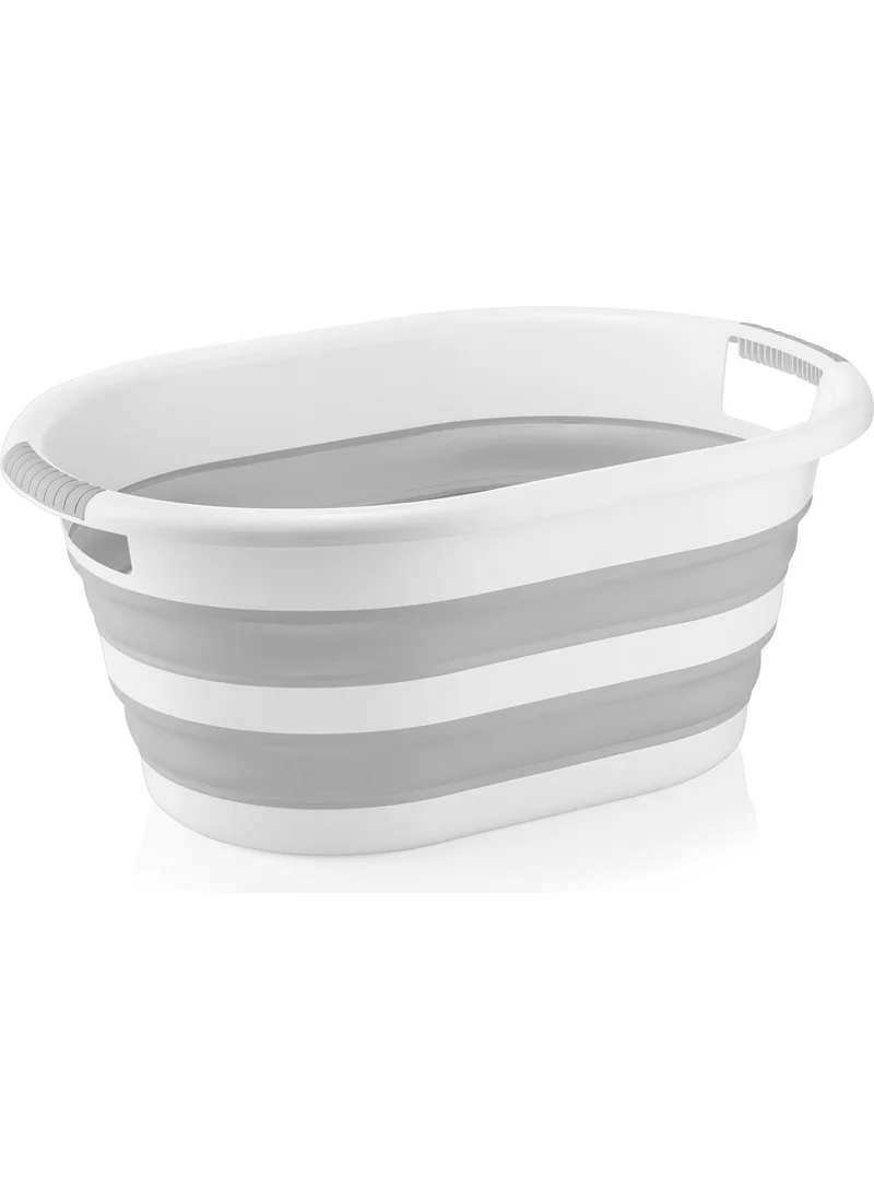 Favori Mutfak Favorite Kitchen Folding Laundry Basket Foldable Dirty Basket 38 Liters