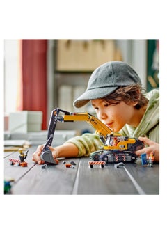 LEGO حفارة بناء ليجو 60420 باللون الأصفر  - Image 2