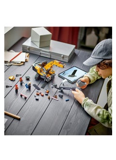 LEGO حفارة بناء ليجو 60420 باللون الأصفر  - Image 3