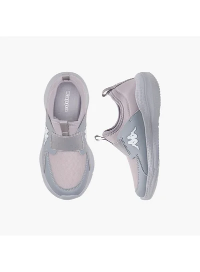 Kappa Boys' Pull Tab Detail Slip-On Sports Shoes