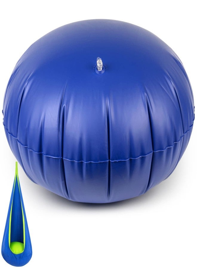 Y- STOP Kids Pod Swing Replacement Inflatable Cushion, Indoor Swing for Kids Thickened PVC Inflatable Cushion (27.5 inches) - Image 1