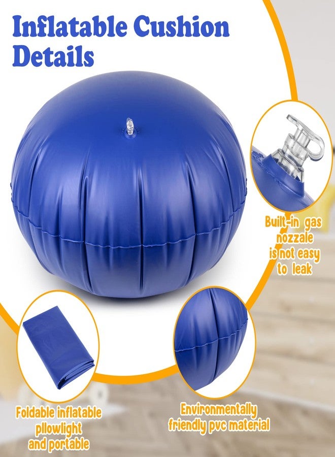 Y- STOP Kids Pod Swing Replacement Inflatable Cushion, Indoor Swing for Kids Thickened PVC Inflatable Cushion (27.5 inches) - Image 5