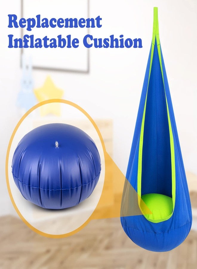 Y- STOP Kids Pod Swing Replacement Inflatable Cushion, Indoor Swing for Kids Thickened PVC Inflatable Cushion (27.5 inches) - Image 2