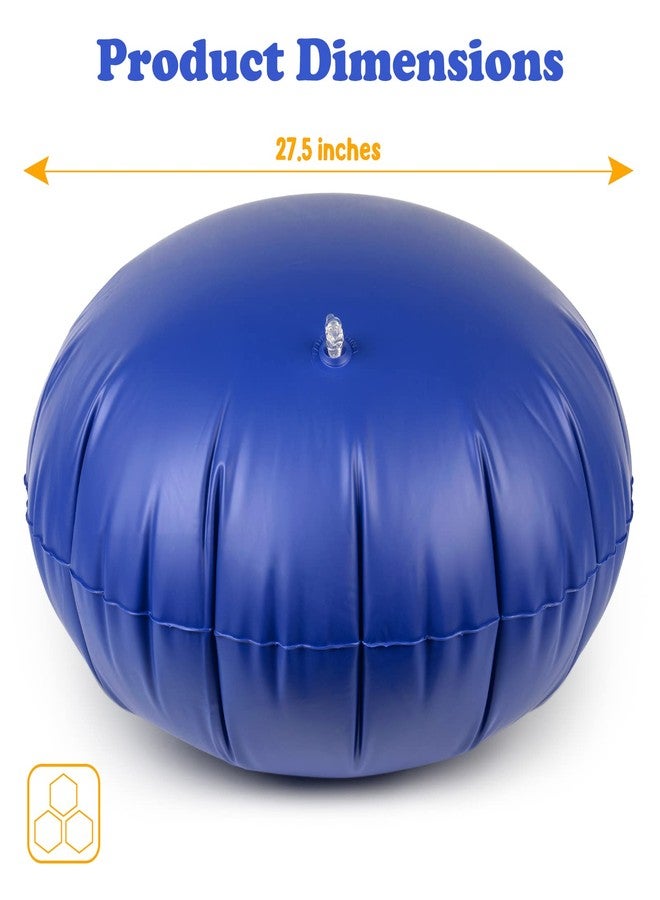 Y- STOP Kids Pod Swing Replacement Inflatable Cushion, Indoor Swing for Kids Thickened PVC Inflatable Cushion (27.5 inches) - Image 3