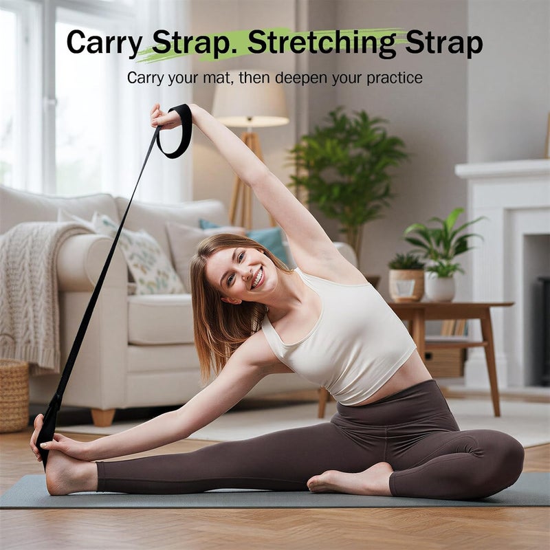 Slim Panda Yoga Mat Straps for Carrying, Adjustable Yoga Mat Carrier Sling Fits All Mats(Mat Not Included) - Image 5