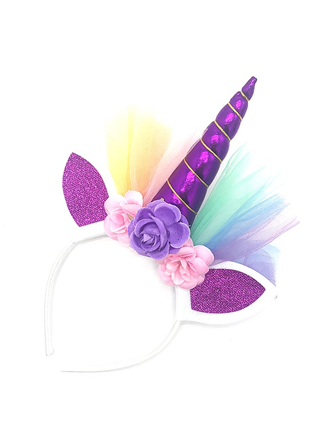 إسكدنيا طوق للشعر بتصميم يونيكورن