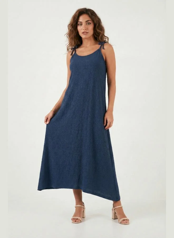 Lela  Lela Regular Fit Strappy Long Dress Women's Dress 5865732 for Women | Best Price UAE