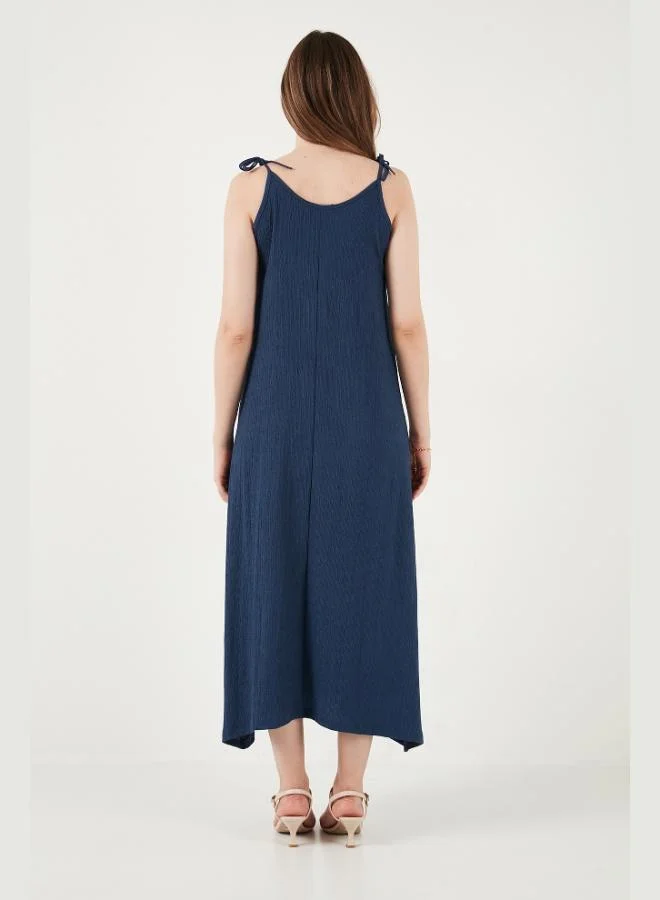 Lela  Lela Regular Fit Strappy Long Dress Women's Dress 5865732 for Women | Best Price UAE