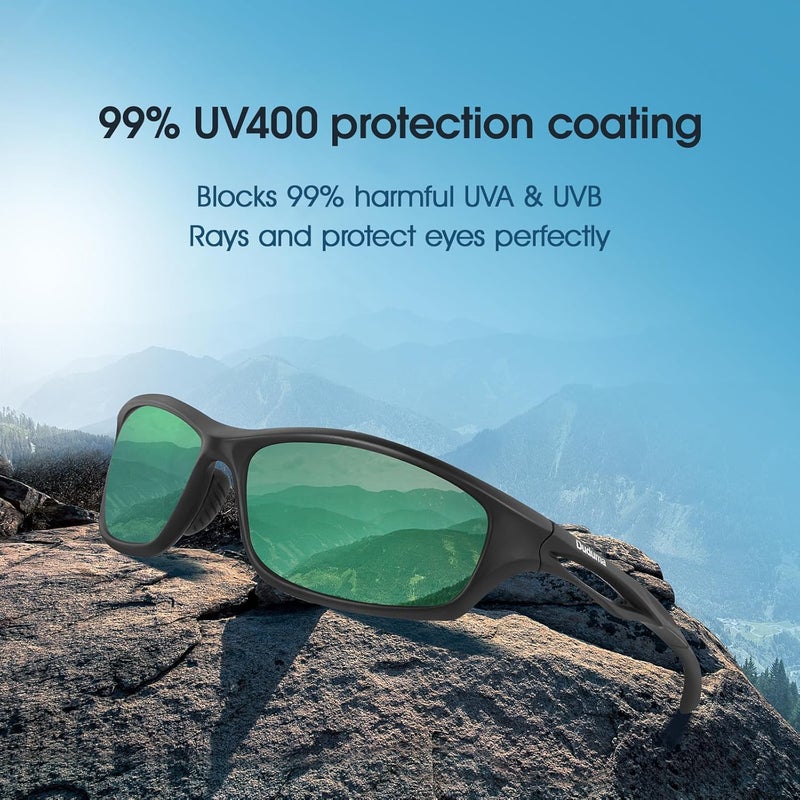Duduma Polarized Sports Sunglasses for Men Women Running Cycling Fishing Golf Driving Shades Sun Glasses Tr90 - Image 2