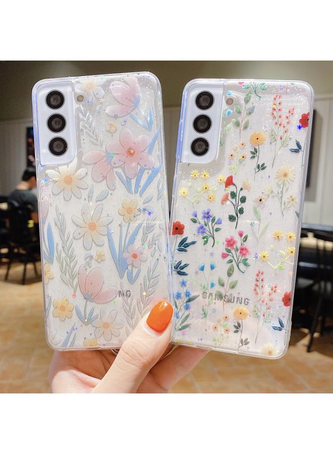 S-TOP Case For Samsung Galaxy A32 5G Fresh Small Floral Epoxy TPU Phone Case - Image 5