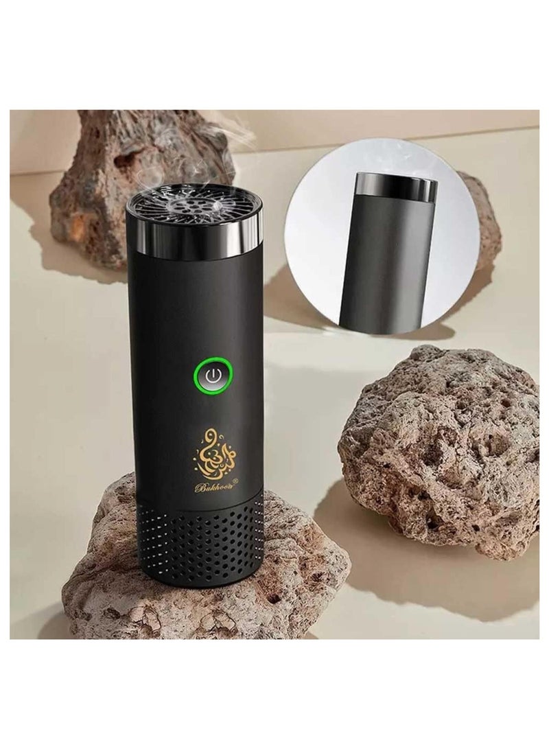 2-in-1 Portable Hair Incense Burner B20 – Quick-Heating Electric Oud Burner & Hair Perfume Diffuser - Image 2