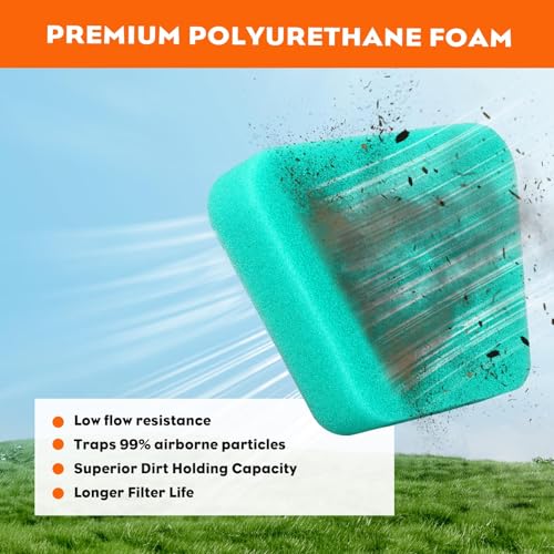 Hipa Air Filter for Poulan Chainsaw Parts 530037793 2150 2375 1950 2055 Primer Bulb Pump with Fuel Line Hose Tube Spark Plug Kit - Image 4