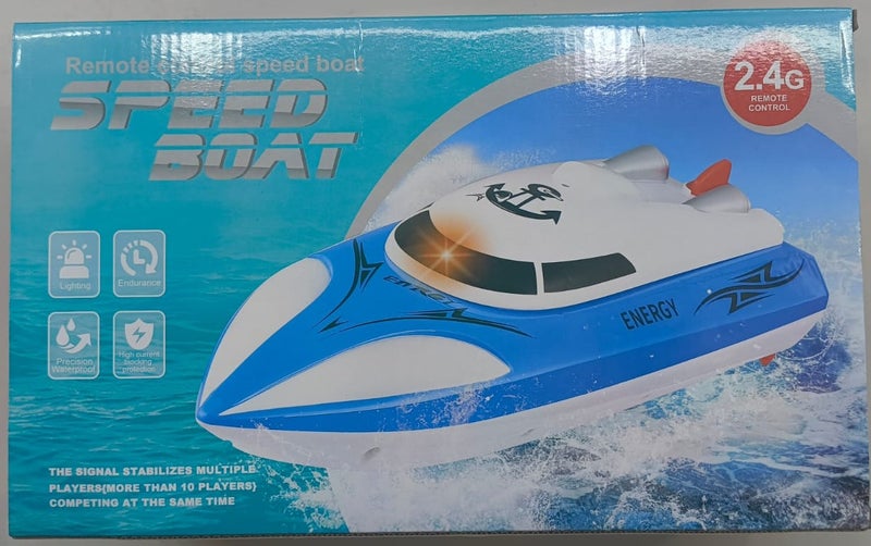 RC Remote Control Boats, Waterproof Remote Control Boat with 2.4GHz High-Speed Controller - Image 4
