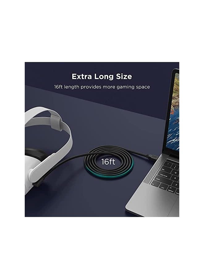 KASTWAVE كابل سمفلس 2 رابط لملحقات 2 طول 16 قدم 5 متر - Image 2