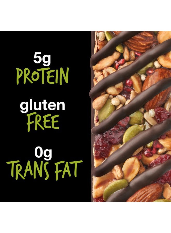 KIND Bars Seeds, Fruit and Nuts Variety Pack, Strawberry, Dark Chocolate Raspberry and Orange Cranberry, Good Source of Fiber, 5g Protein, Gluten Free Snack Bars, 18 Count - Image 5