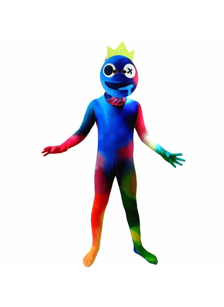 Exlene Game Rainbow Friends Costume Monster Wiki Cosplay Horror Jumpsuit  - Image 5