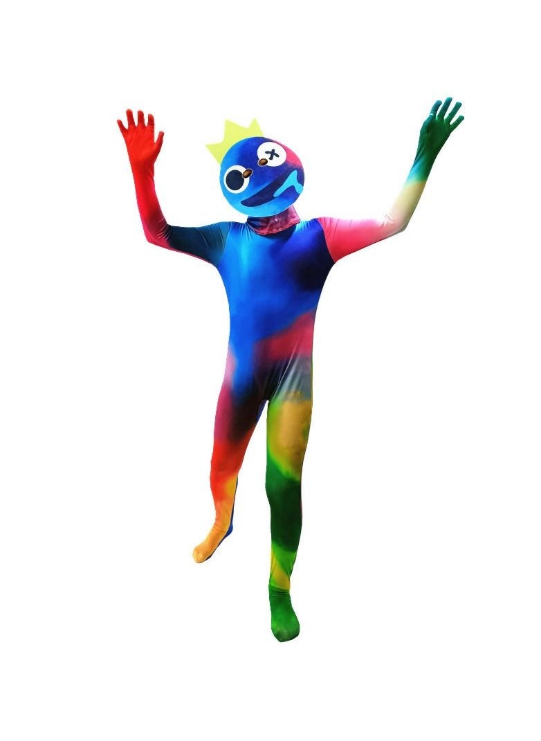Exlene Game Rainbow Friends Costume Monster Wiki Cosplay Horror Jumpsuit  - Image 3