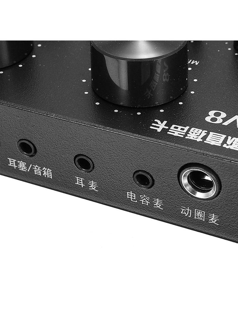 بطاقة صوت V8 Live مع مجموعة الملحقات bitaqat sawt V8 Live mae majmueat almulhaqat - Image 3