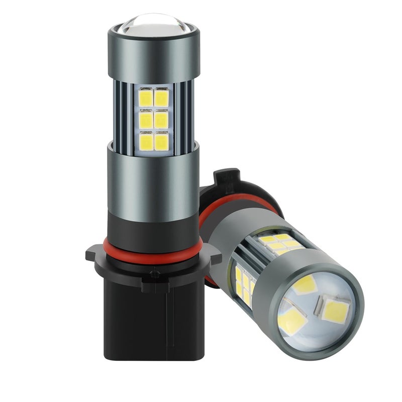 مصابيح LED iFunyLED P13W 12277 فائقة السطوع SH23W ضوء الضباب 6500K أبيض بارد عبوة من 2