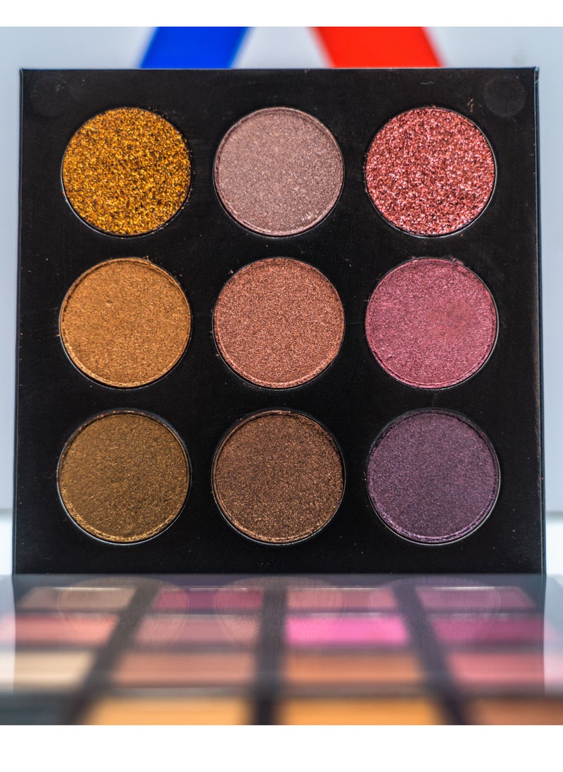 Might Cinema - 25 Colors Eyeshadow Palette Matte & Glitter - Image 1